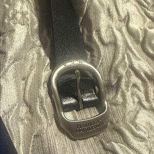 Harley-Davidson Black Leather Belt